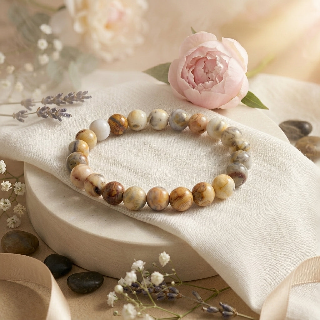 Bracelet Agate Crazy Lace