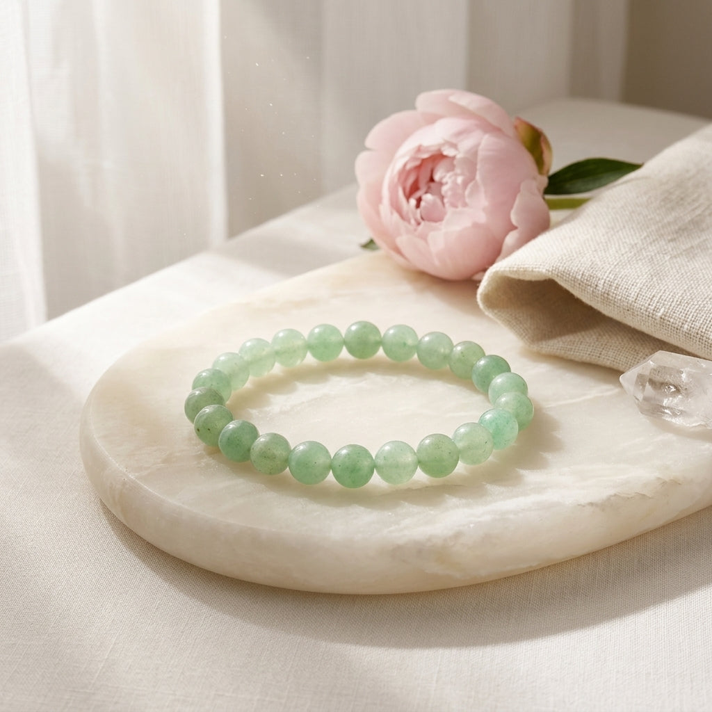 Bracelet Aventurine Verte