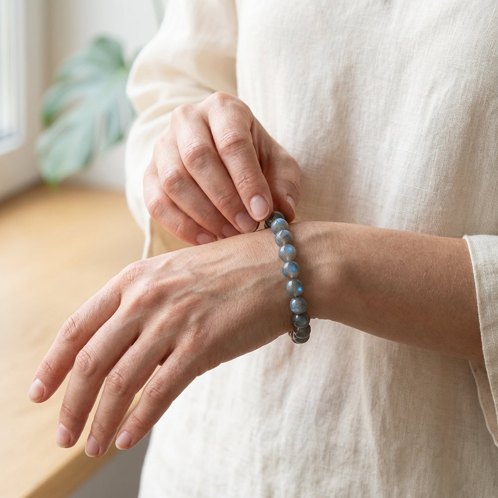 Bracelet Labradorite 'AA'