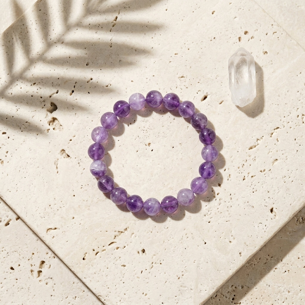 Bracelet Améthyste Clair