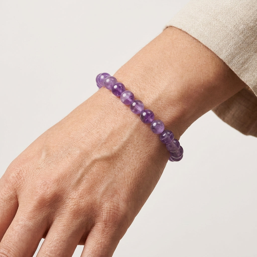 Bracelet Améthyste Clair