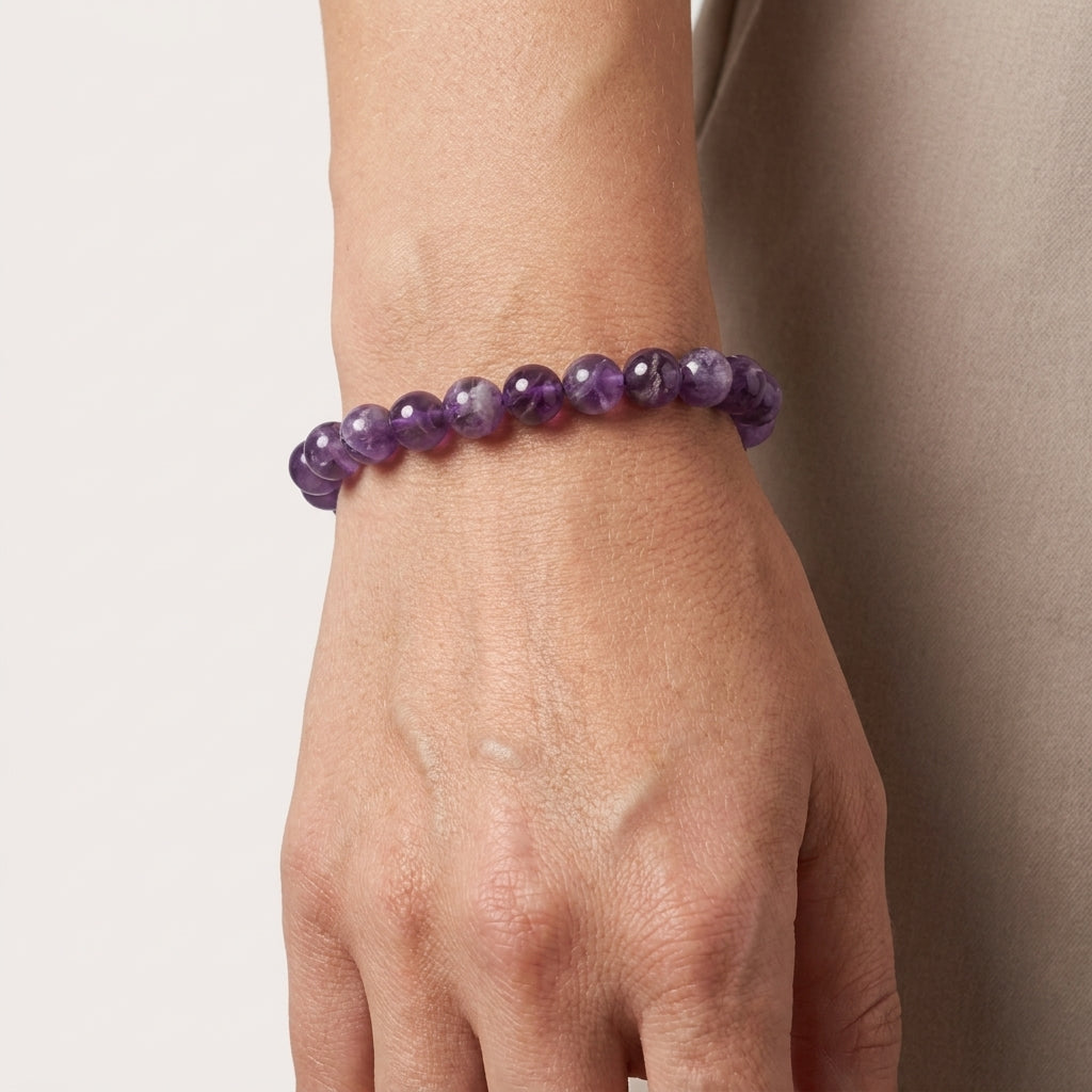 Bracelet Améthyste Foncée