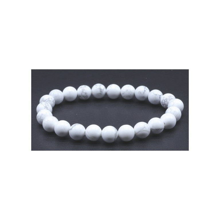 Bracelet Howlite Blanche