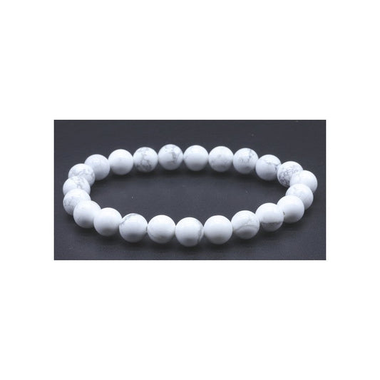 Bracelet Howlite Blanche