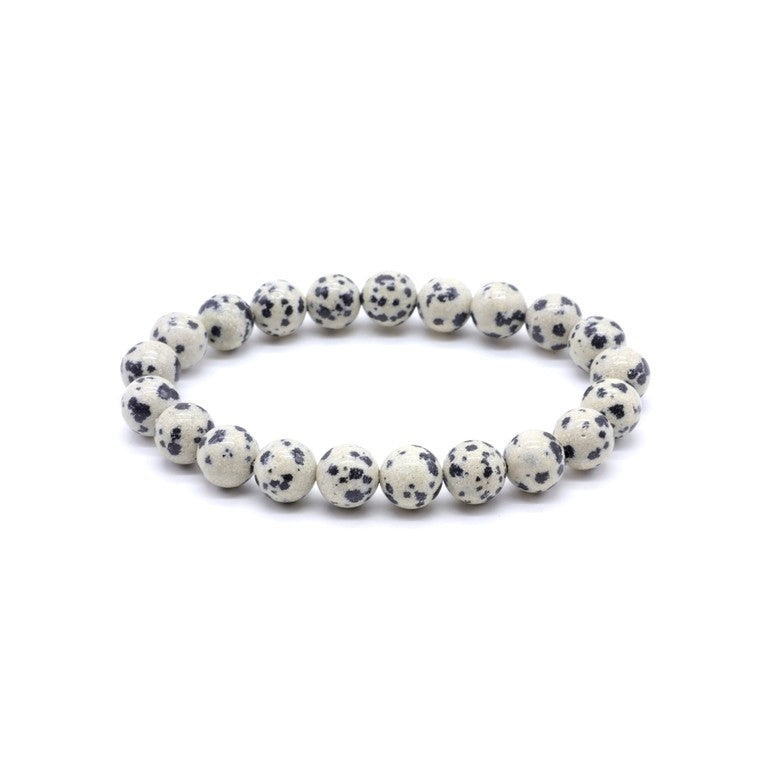 Bracelet Jaspe Dalmatien