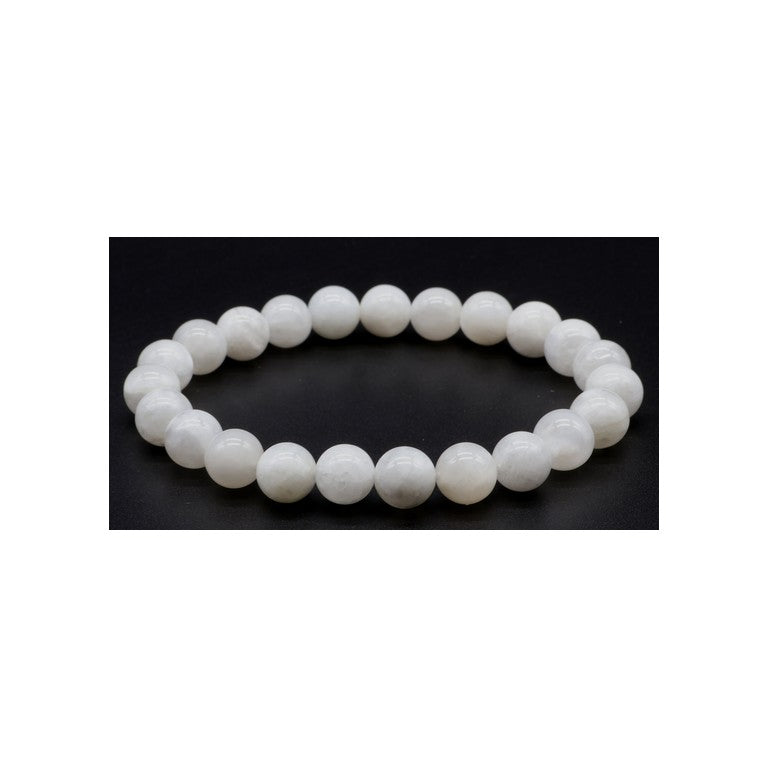 Bracelet Pierre de Lune Blanche 'AA'