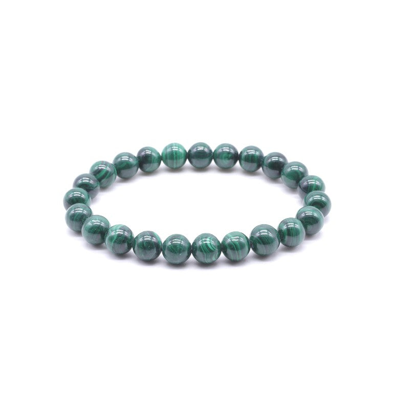 Bracelet Malachite 'AA' - Dark