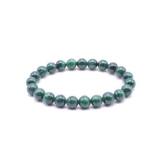 Bracelet Malachite 'AA' - Dark