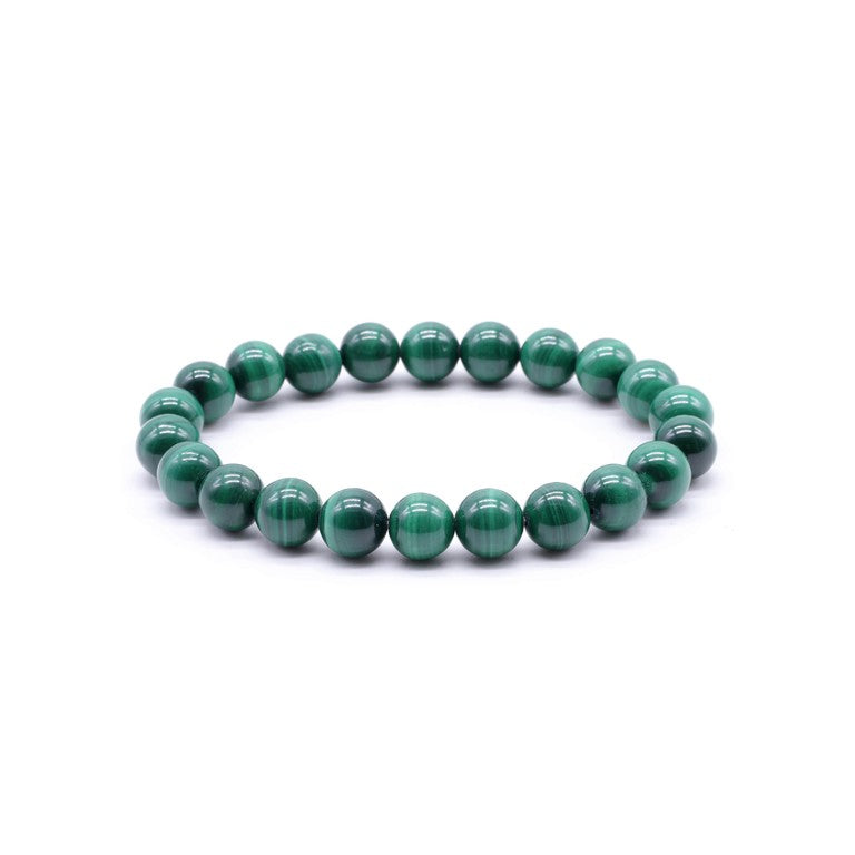 Bracelet Malachite 'AA' - Light