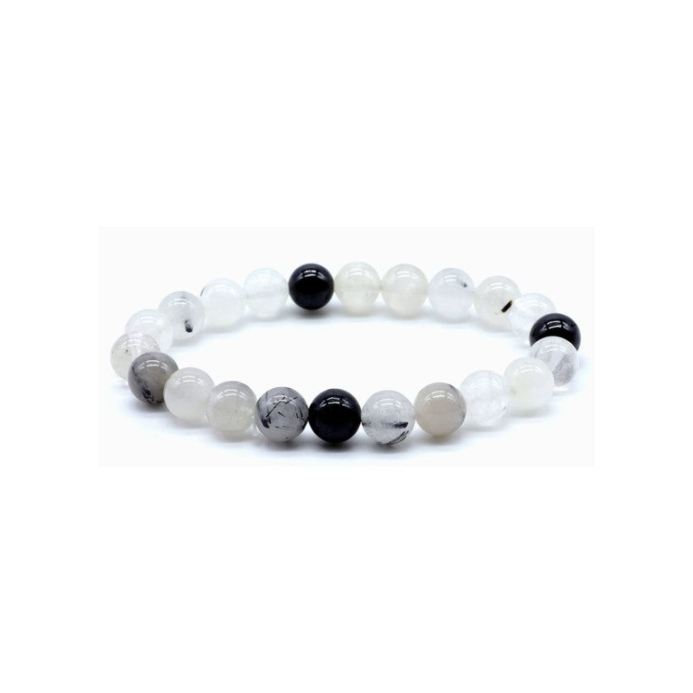 Bracelet Quartz Tourmaliné