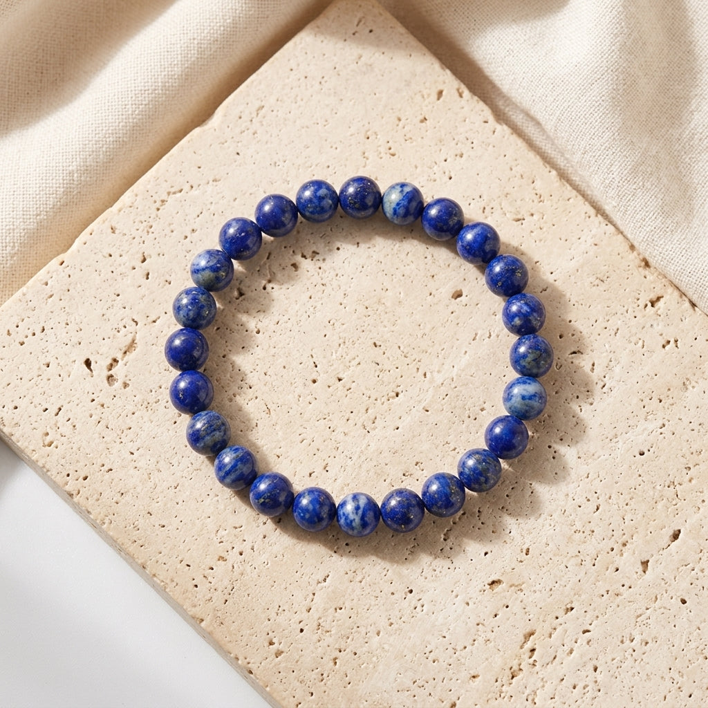 Bracelet Lapis Lazuli 'AA'