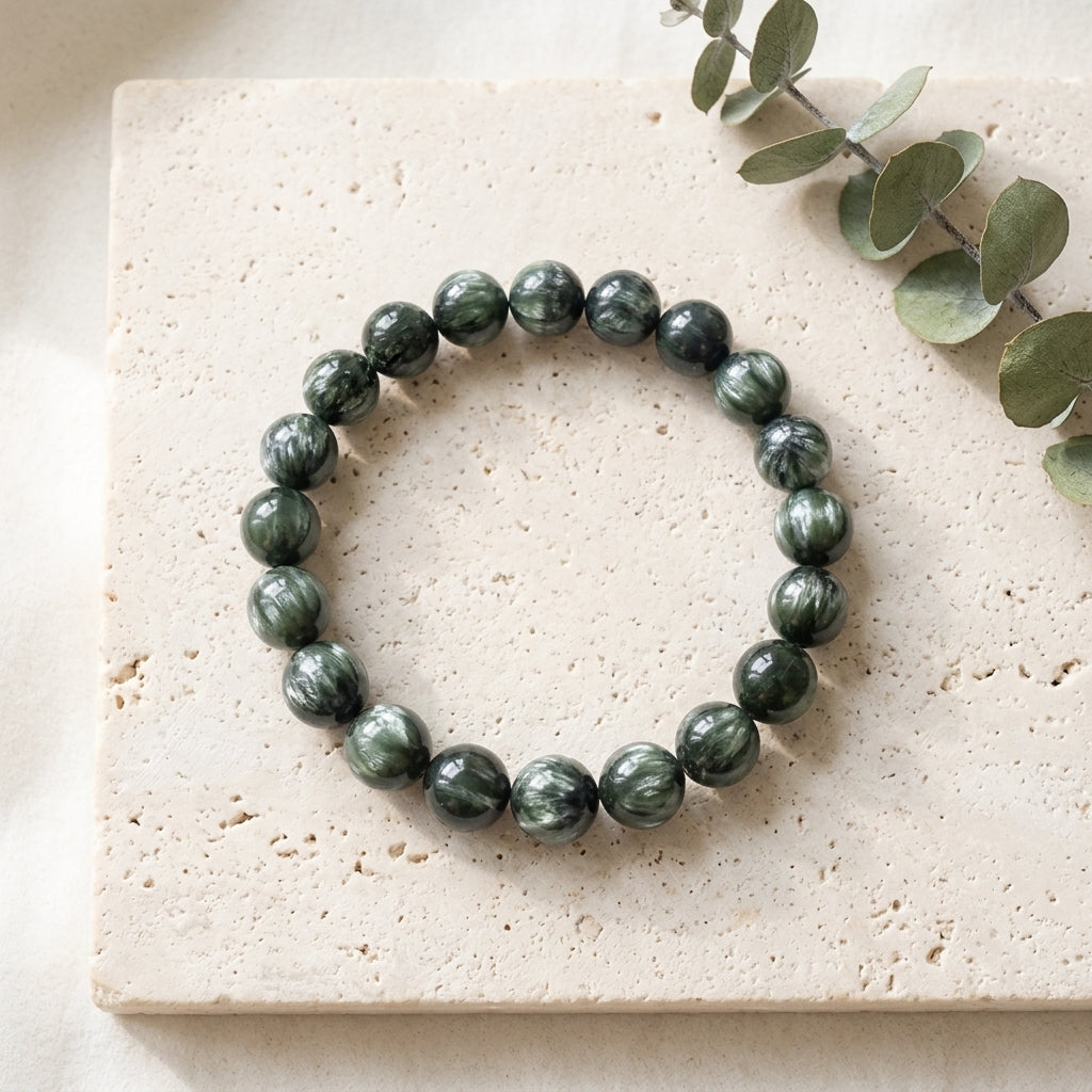 Bracelet Séraphinite