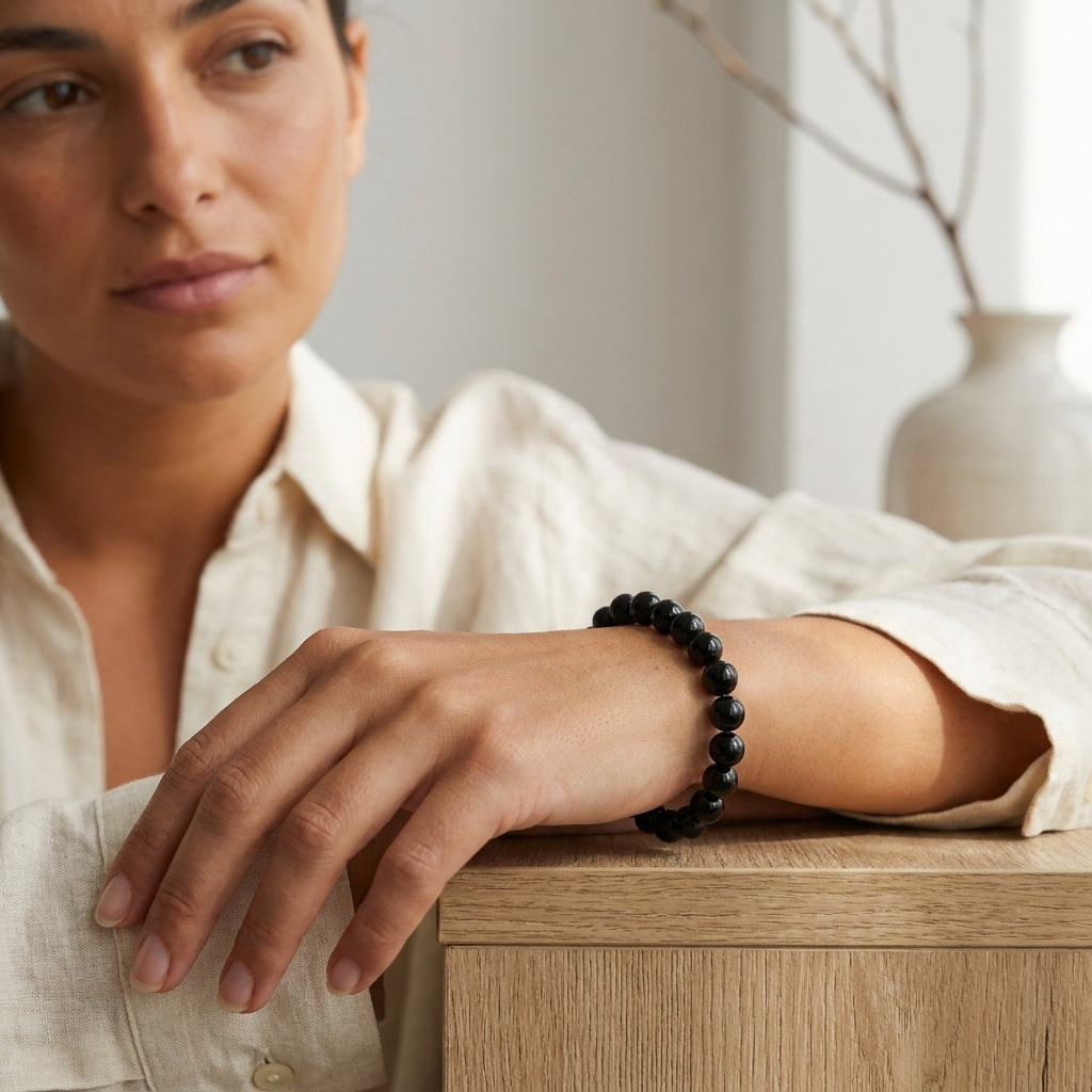 Bracelet Tourmaline Noire